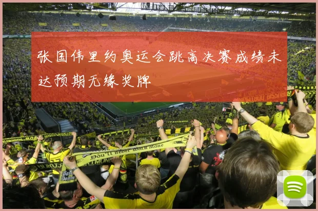 张国伟里约奥运会跳高决赛成绩未达预期无缘奖牌