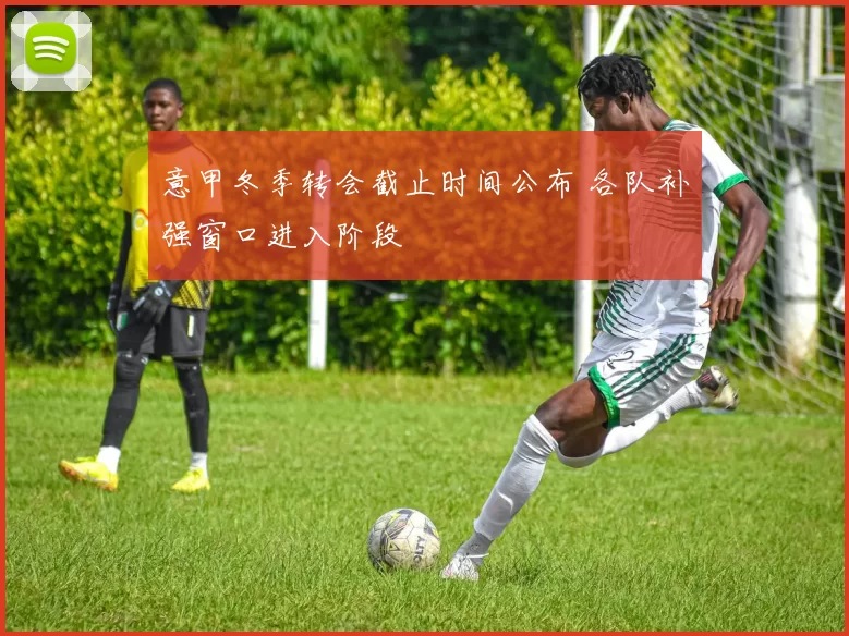 意甲冬季转会截止时间公布 各队补强窗口进入阶段
